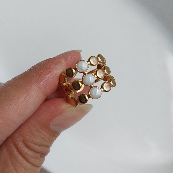 Anillo triple circulos