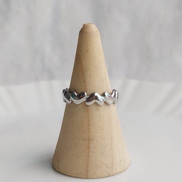 Anillo multi corazones mini