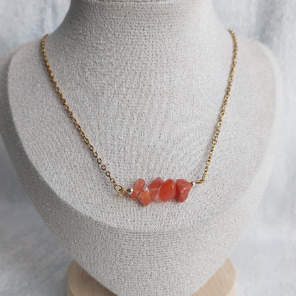 Collar cuarzos