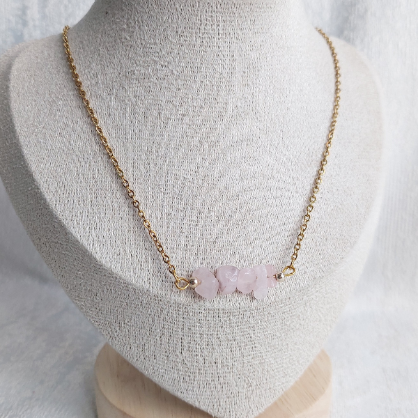 Collar cuarzos