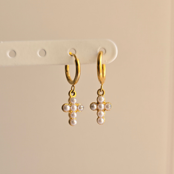 Aretes Cruz