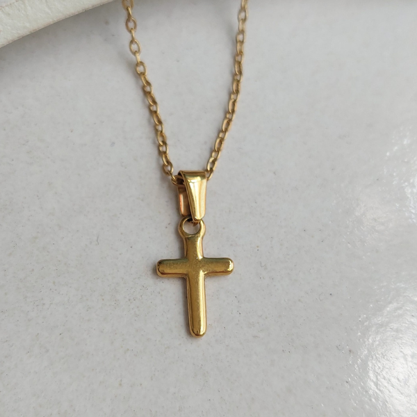 Collar mini cruz