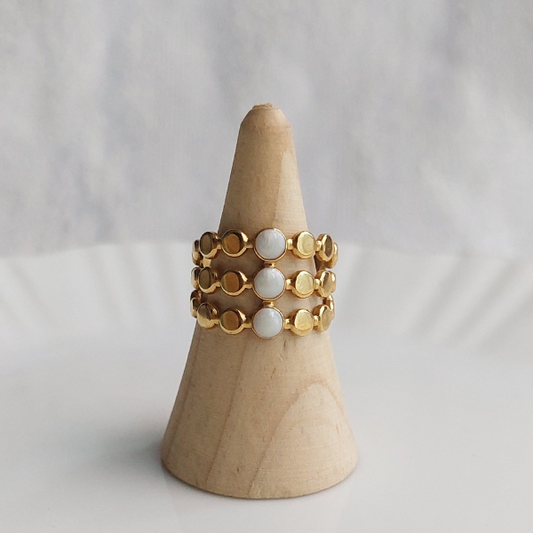 Anillo triple circulos