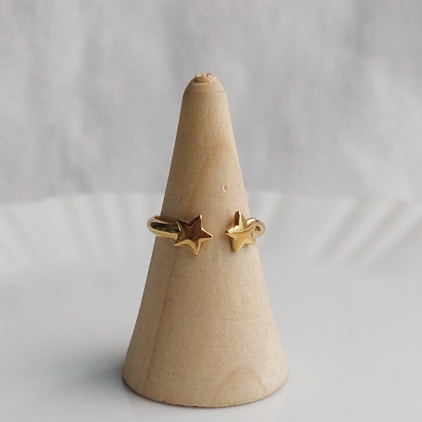 Anillo doble estrella