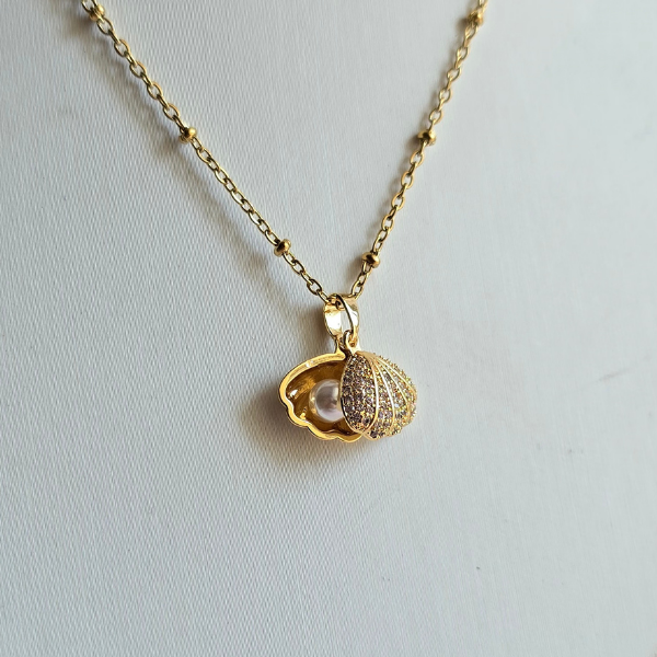 Collar mini concha