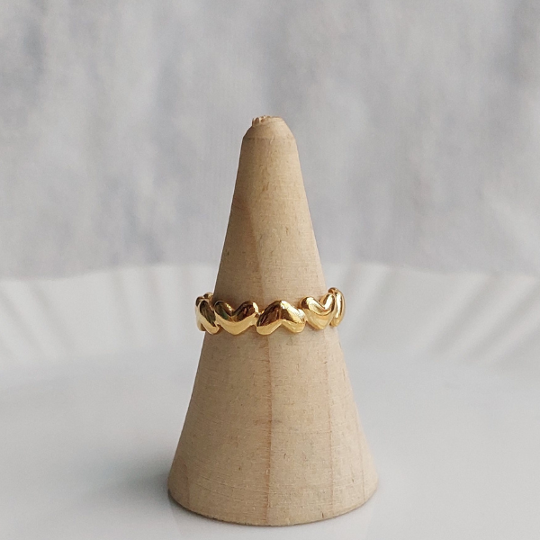 Anillo multi corazones mini