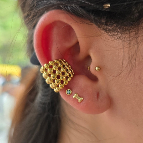 Earcuff bolitas