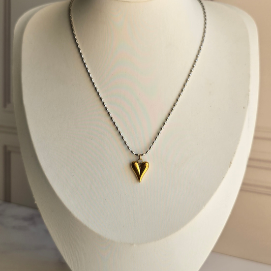 Collar Corazón Bico