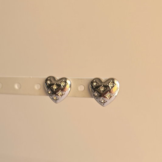 Aretes Corazon