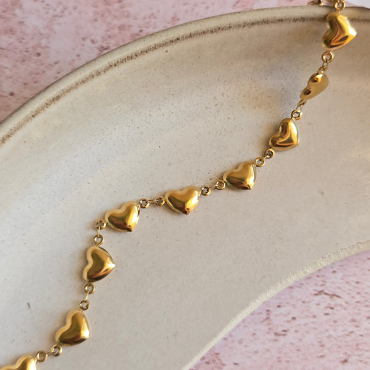Pulsera Corazones