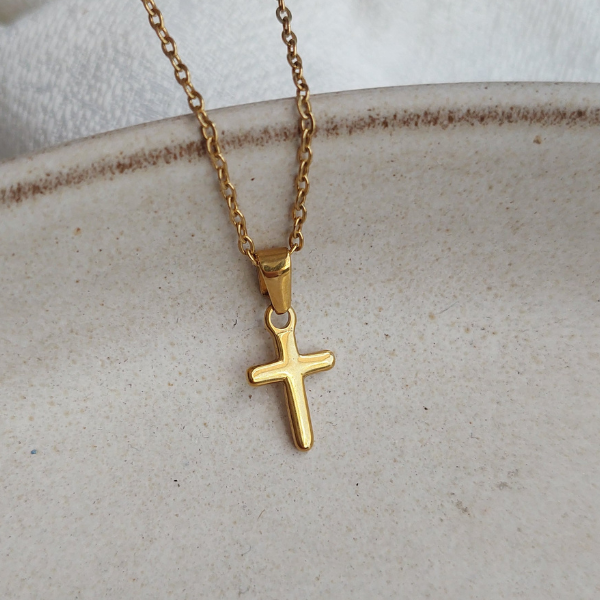 Collar mini cruz